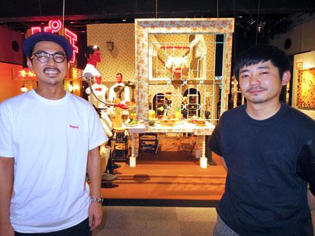 magmaの（左から）宮澤謙一さんと杉山純さん