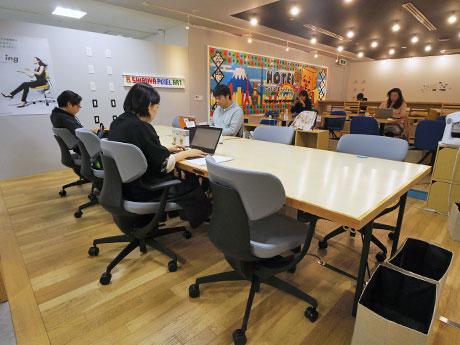 「ing」を試験導入している「コインスペース渋谷マークシティ」