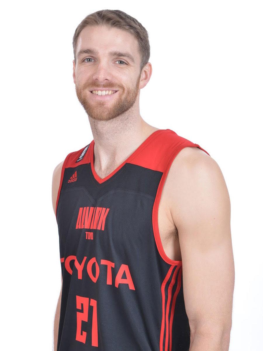 アルバルク東京に入団したブレンダン・レーン選手&copy;ALVARK TOKYO