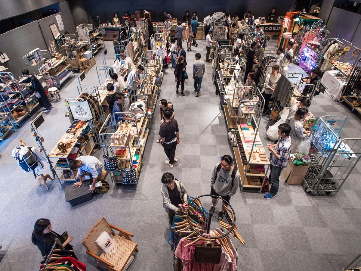 前回開催時の「Laforet Market」の様子