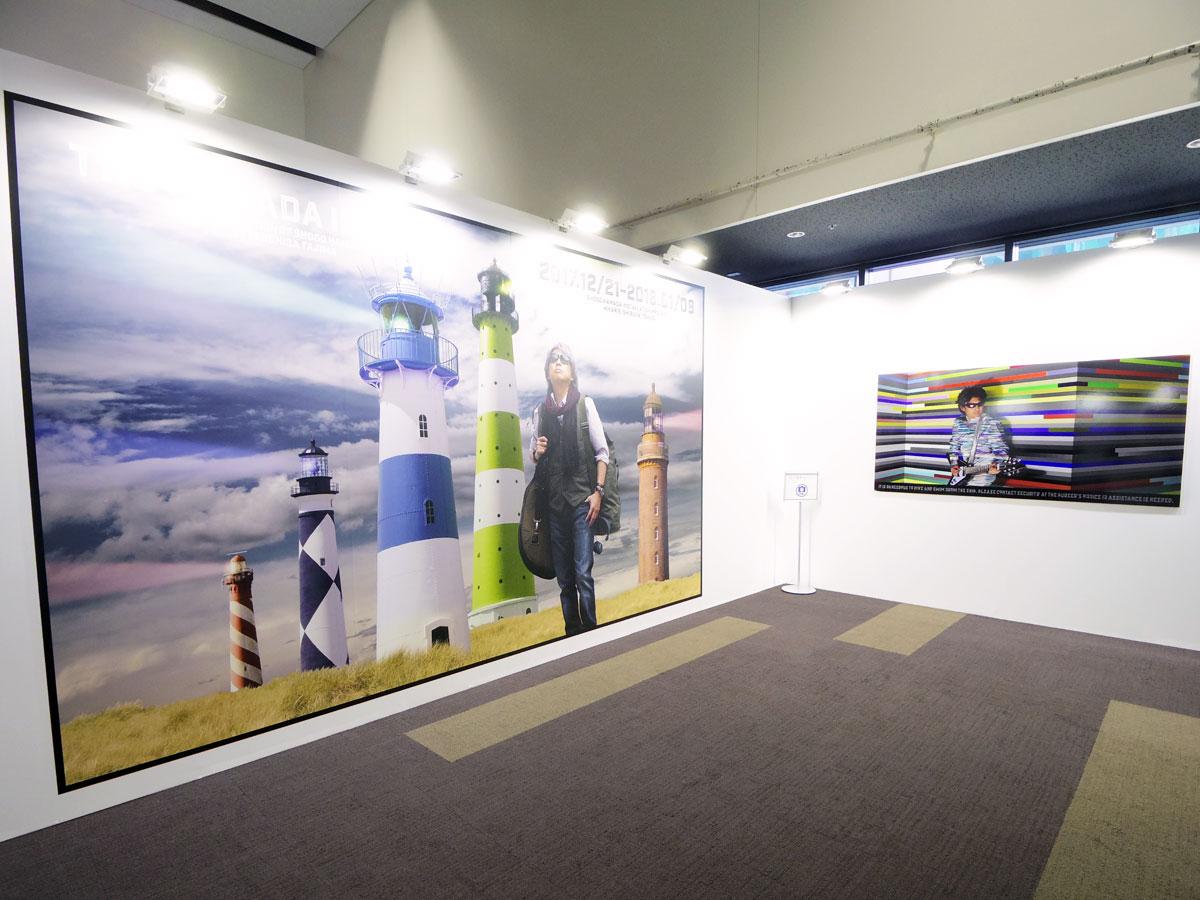 フォトスポット（写真）の元となった作品も会場内には展示している