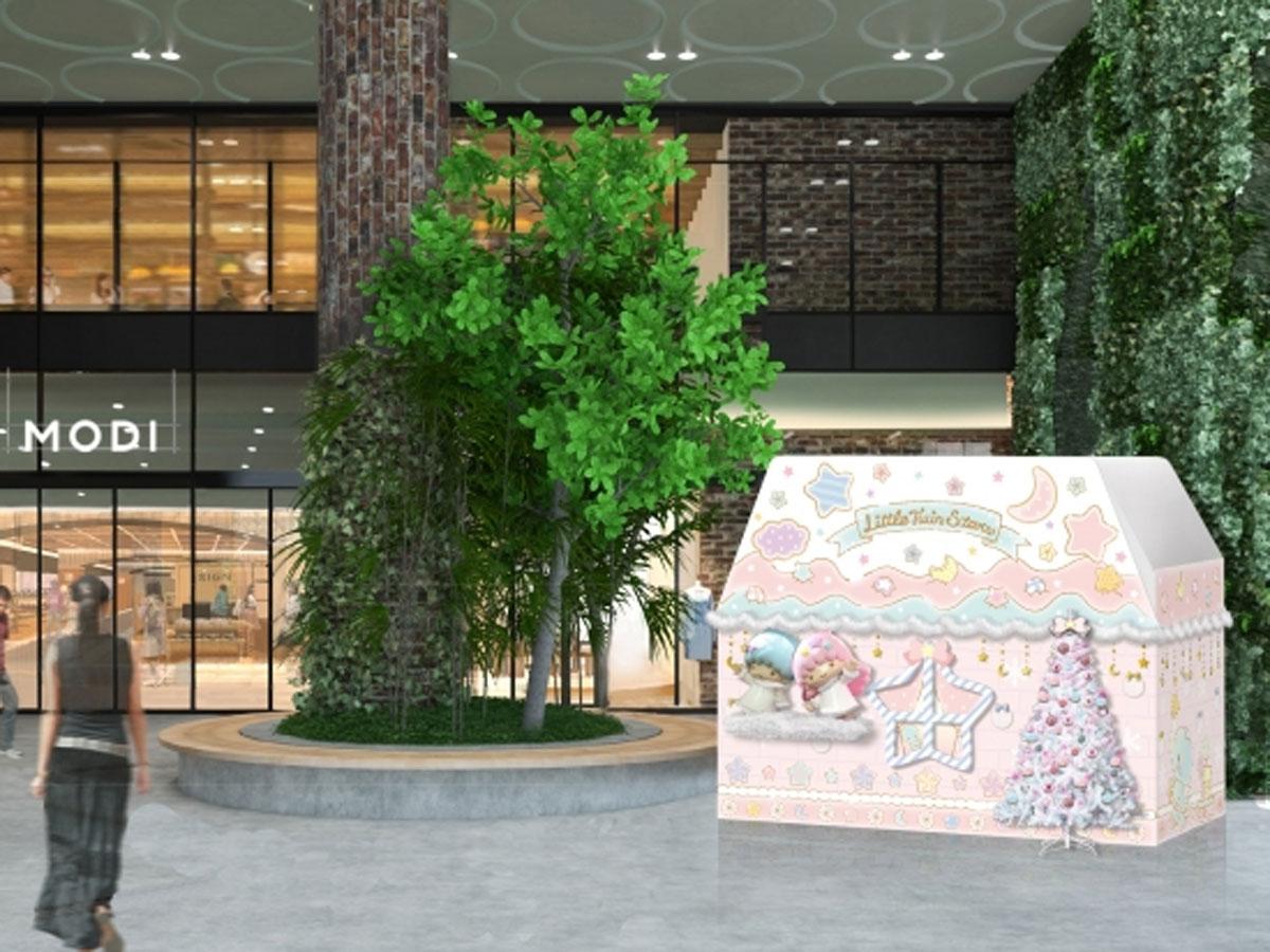 渋谷モディ店頭の広場に設置するフォトスポットのイメージ