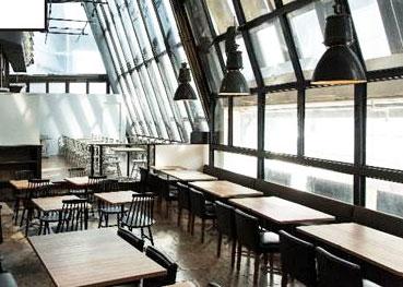 さまざまなコンテンツの期間限定カフェ専用スペースとなる