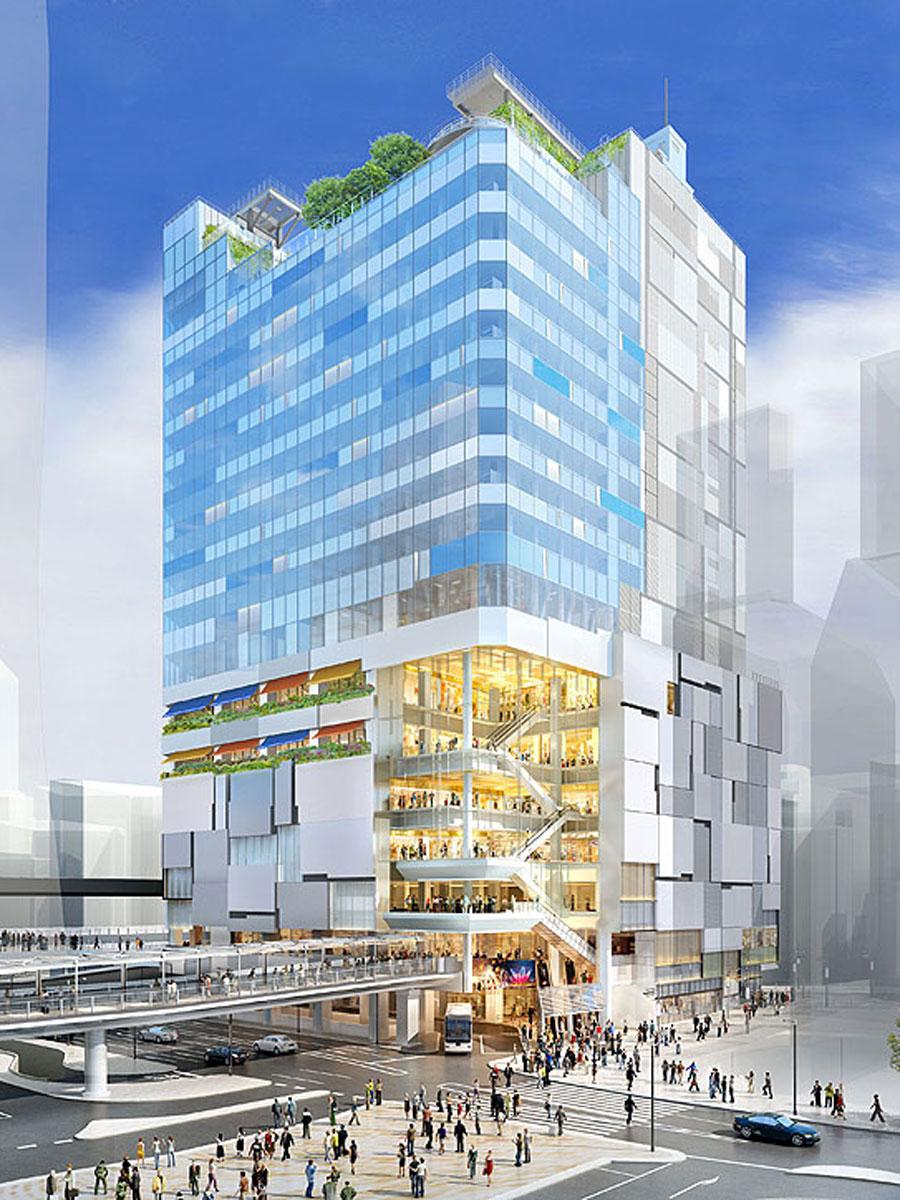 北東側のビル外観（画像提供＝東急不動産）