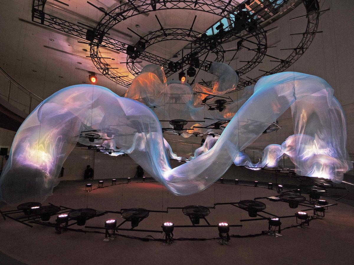 風を可視化することを目指した「WIND FORM」