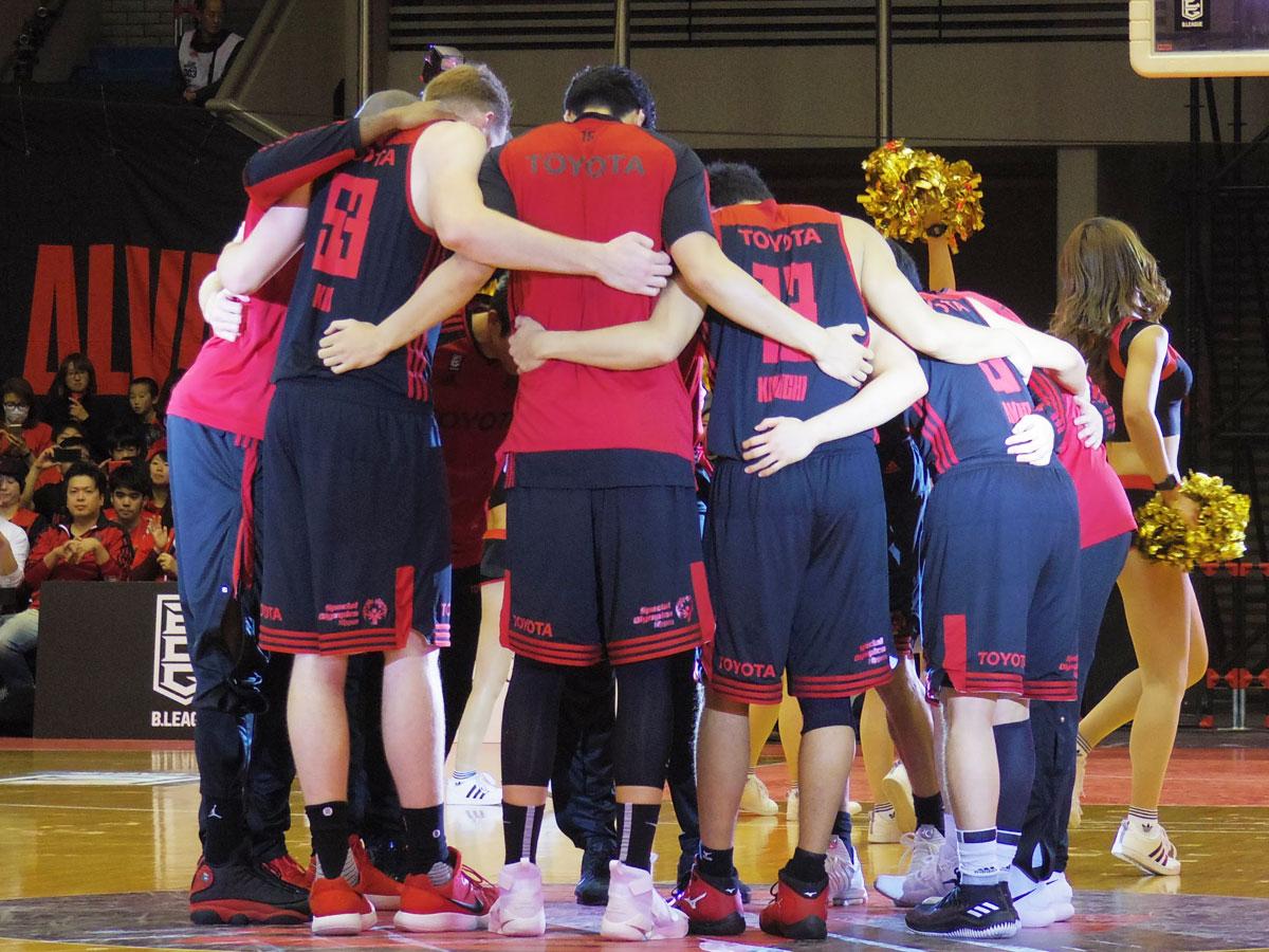 チャンピオンシップ決勝進出を決めたアルバルク東京