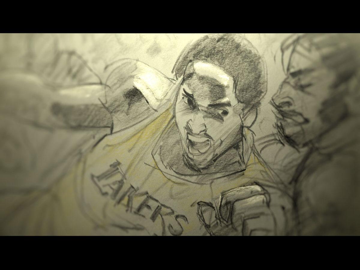国内初上映するNBA選手コービー・ブライアントさんが現役引退の際につづった詩を基にした「親愛なるバスケットボール」（グレン・キーン監督）より