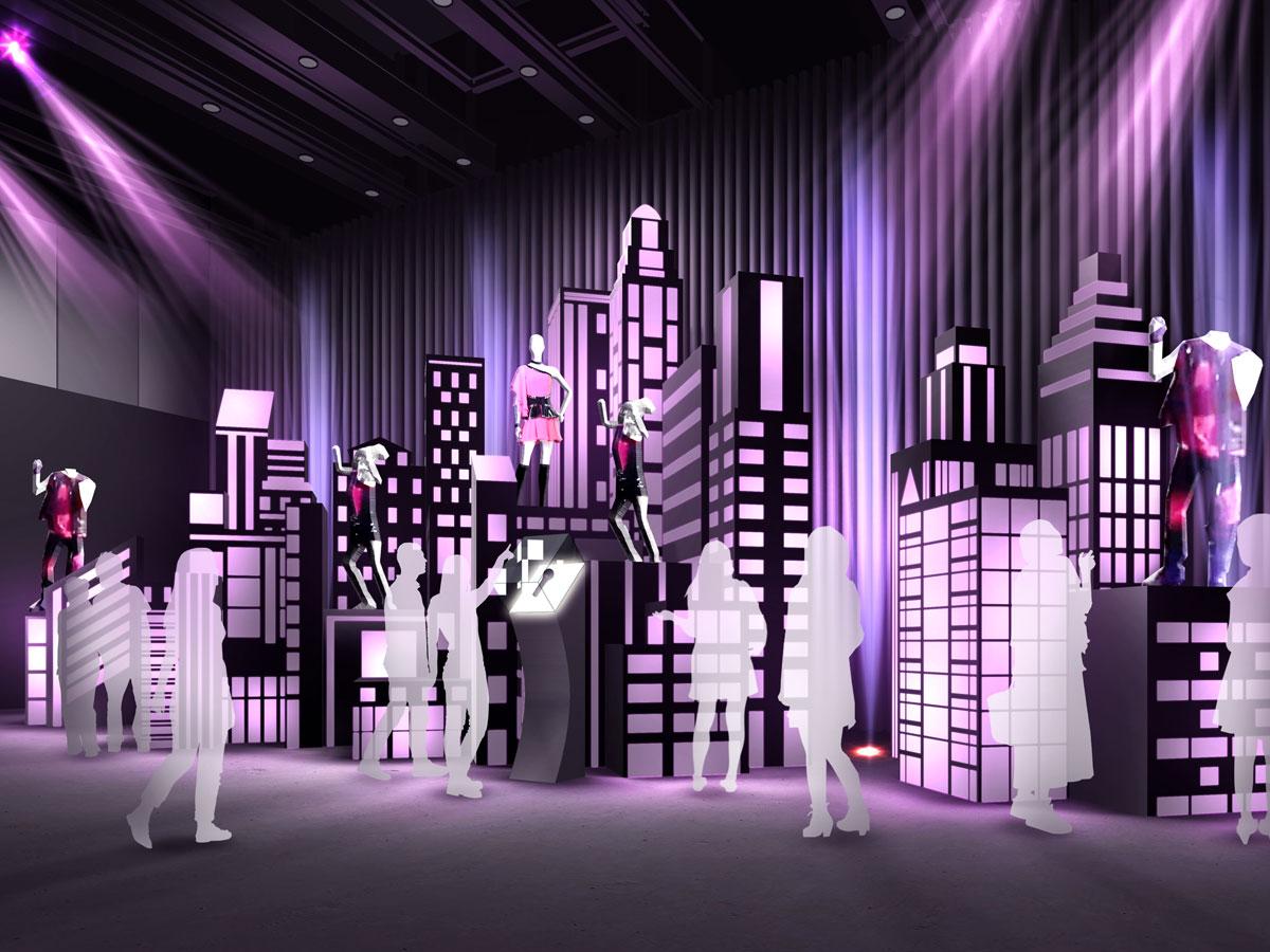 ファイナルツアーの実物セットなどを展示予定（写真はイメージ）