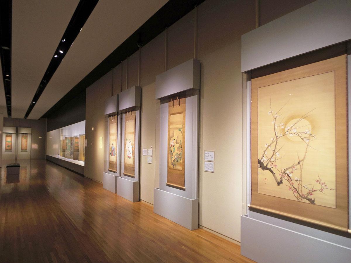 17世紀〜20世紀の作品を展示し琳派の伝統を辿る