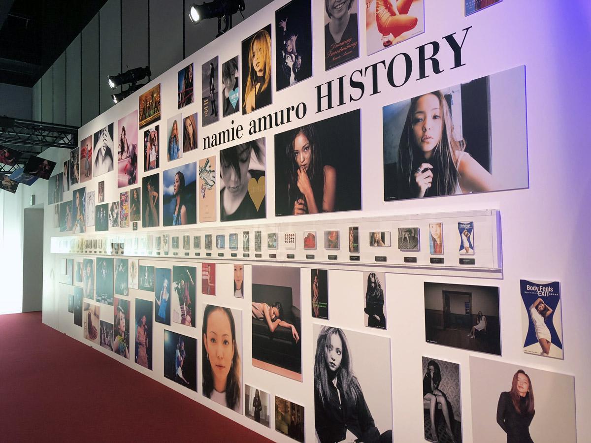 渋谷ヒカリエ「namie amuro Final Space」会場の様子