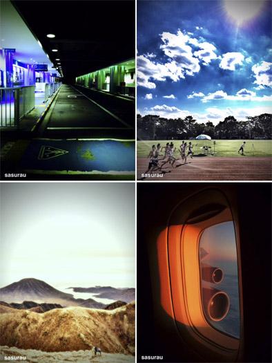 講師を務める三井公一さんがスマートフォンで撮影した作品