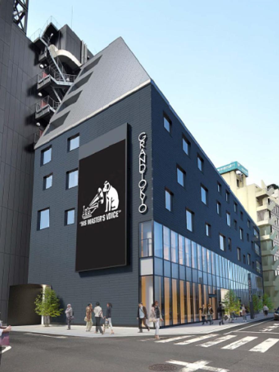 直営ライブスペースが入る「（仮称）グランド東京渋谷ビル」イメージ