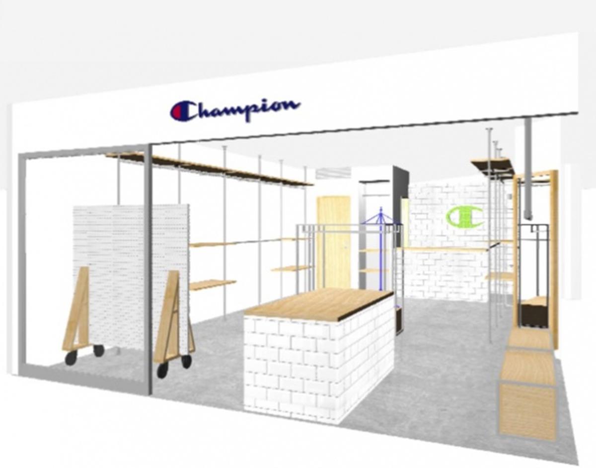 「Champion For her 渋谷109」店舗イメージ