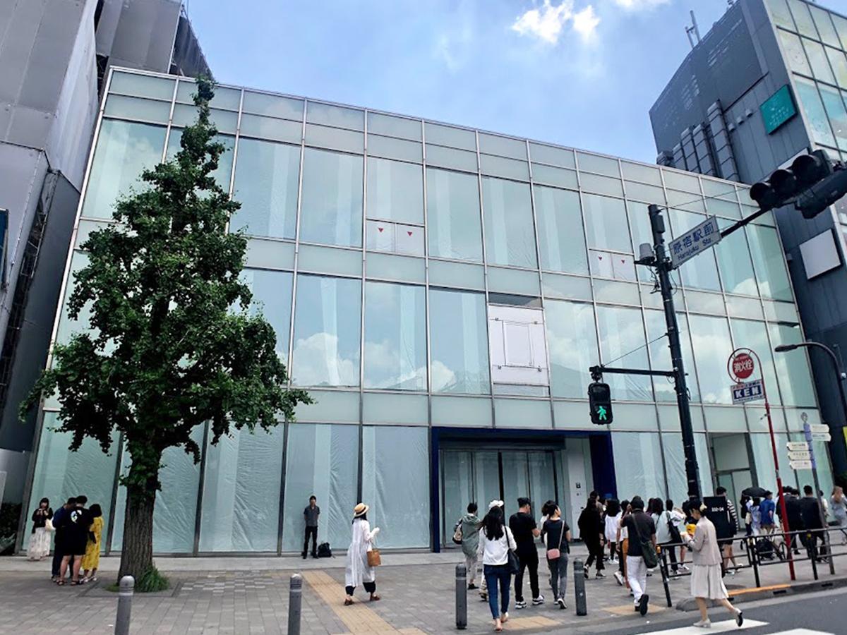 「アットコスメストア」大型路面店が出店する原宿・ギャップ跡（2019年5月撮影）