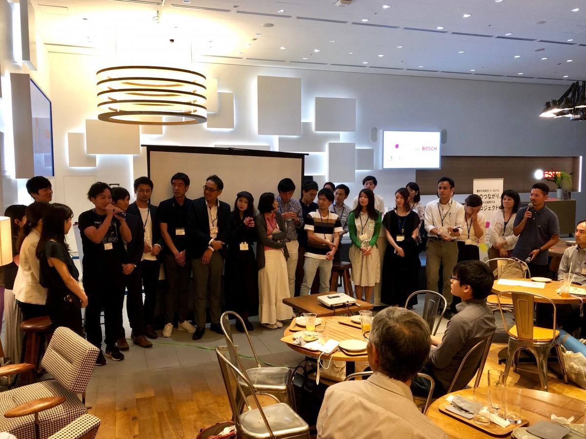 「cafe 1886 at BOSCH」で行われた第4期メンバーのお披露目