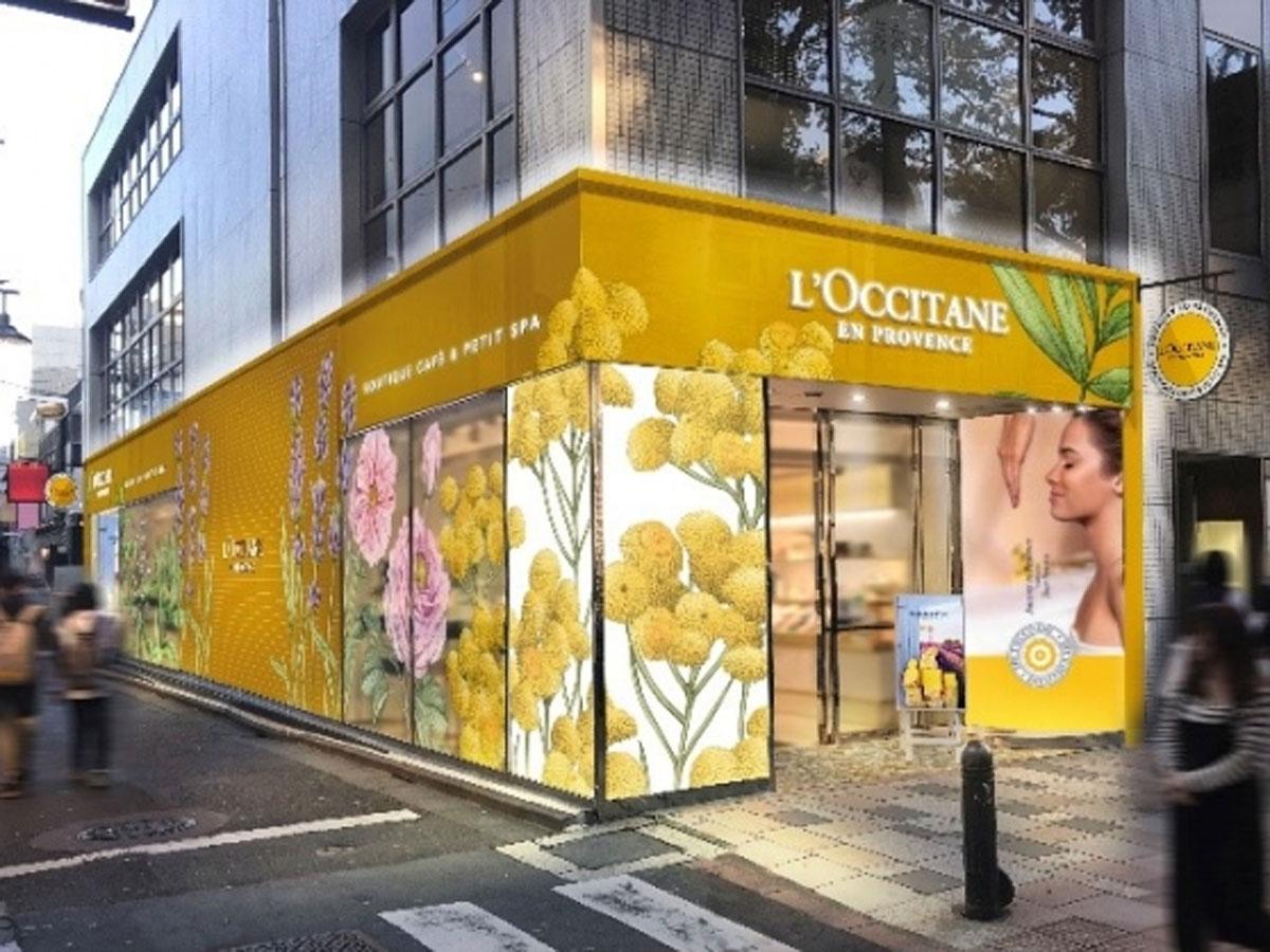 表参道沿いに出店する店舗外観イメージ