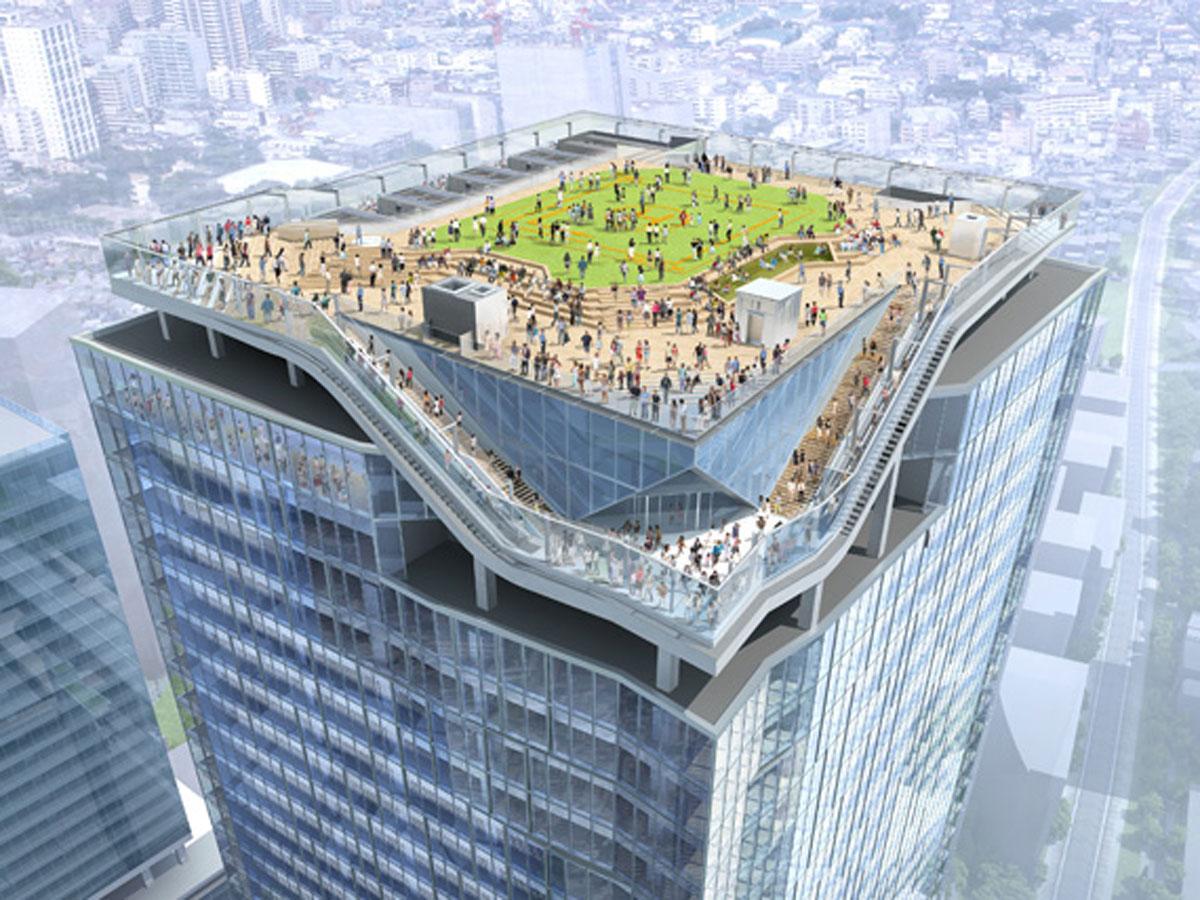 渋谷スクランブルスクエア（東棟）屋上展望施設「SHIBUYA SKY」のイメージ（写真提供：渋谷駅街区共同ビル事業者）