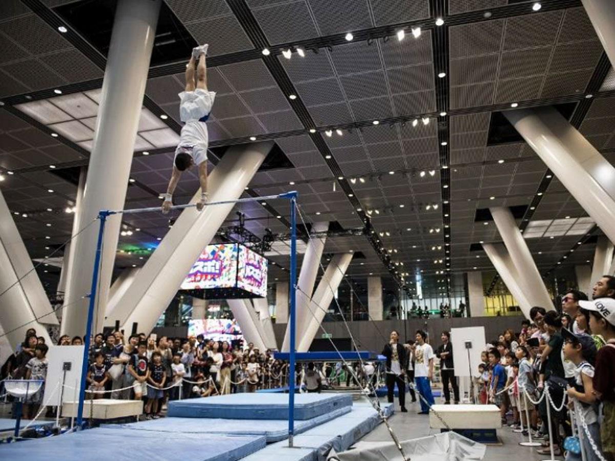 会場ではスポーツ競技のデモンストレーションなどを展開する（写真は昨年開催時の様子）