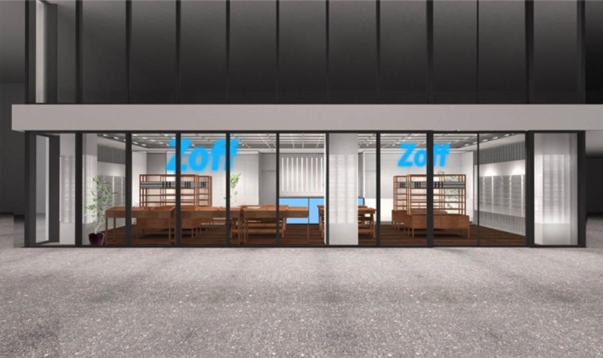 「Zoff グランド東京渋谷店」外観イメージ