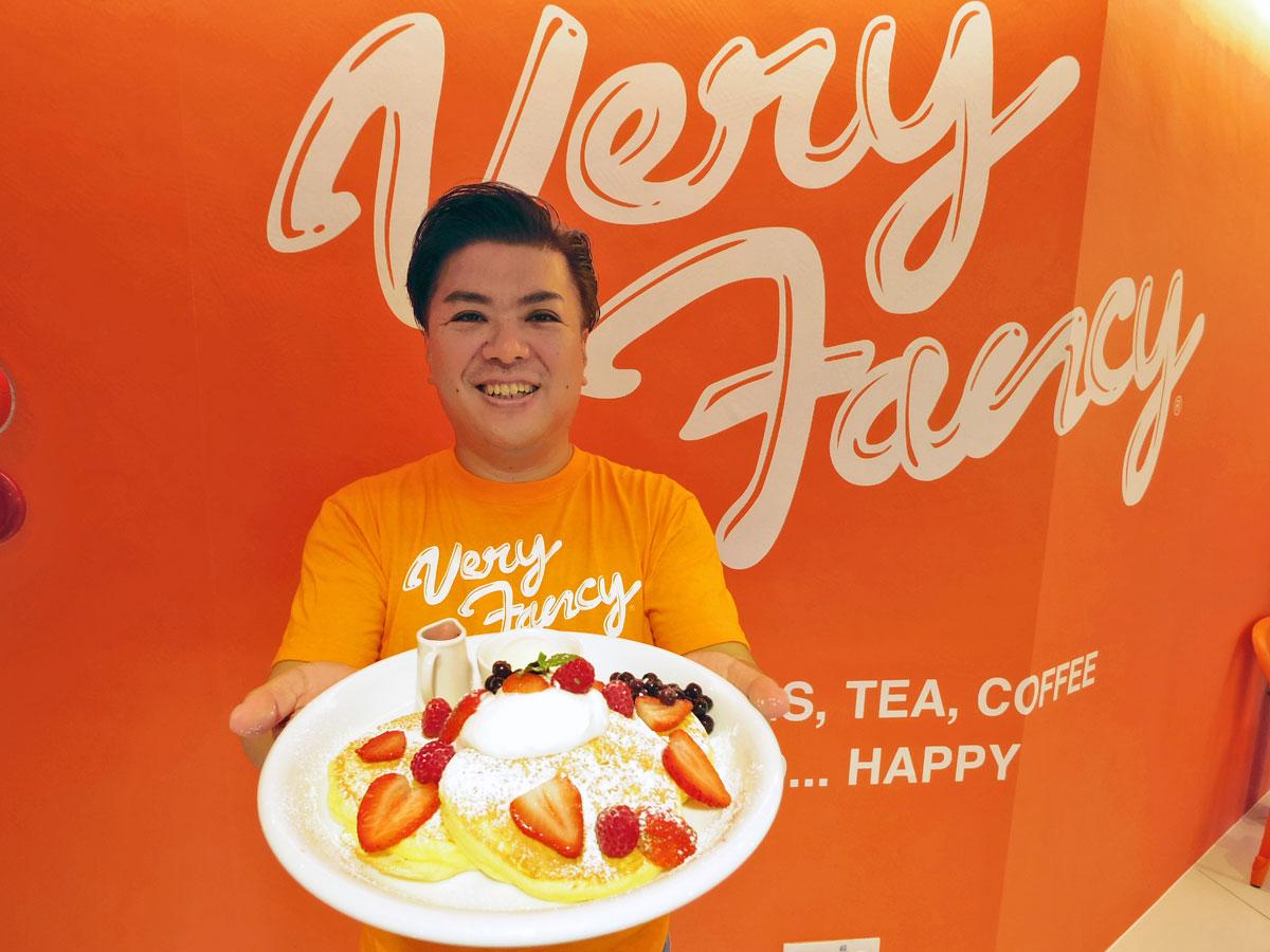「パンケーキ王子」こと杉本悟さん