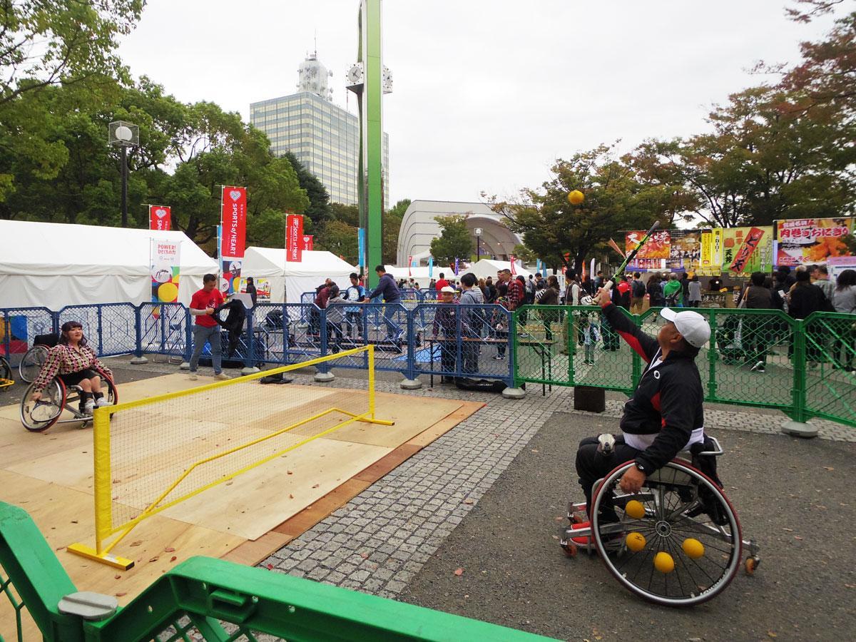 さまざまなスポーツを体験できる（写真は昨年開催時の様子）