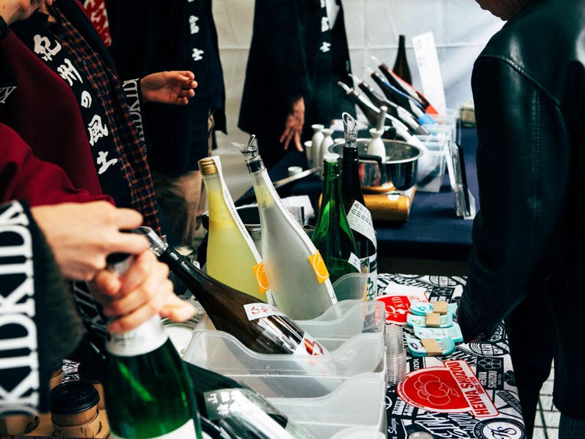 日本酒イベント「Aoyama Sake Flea」の過去開催時の様子