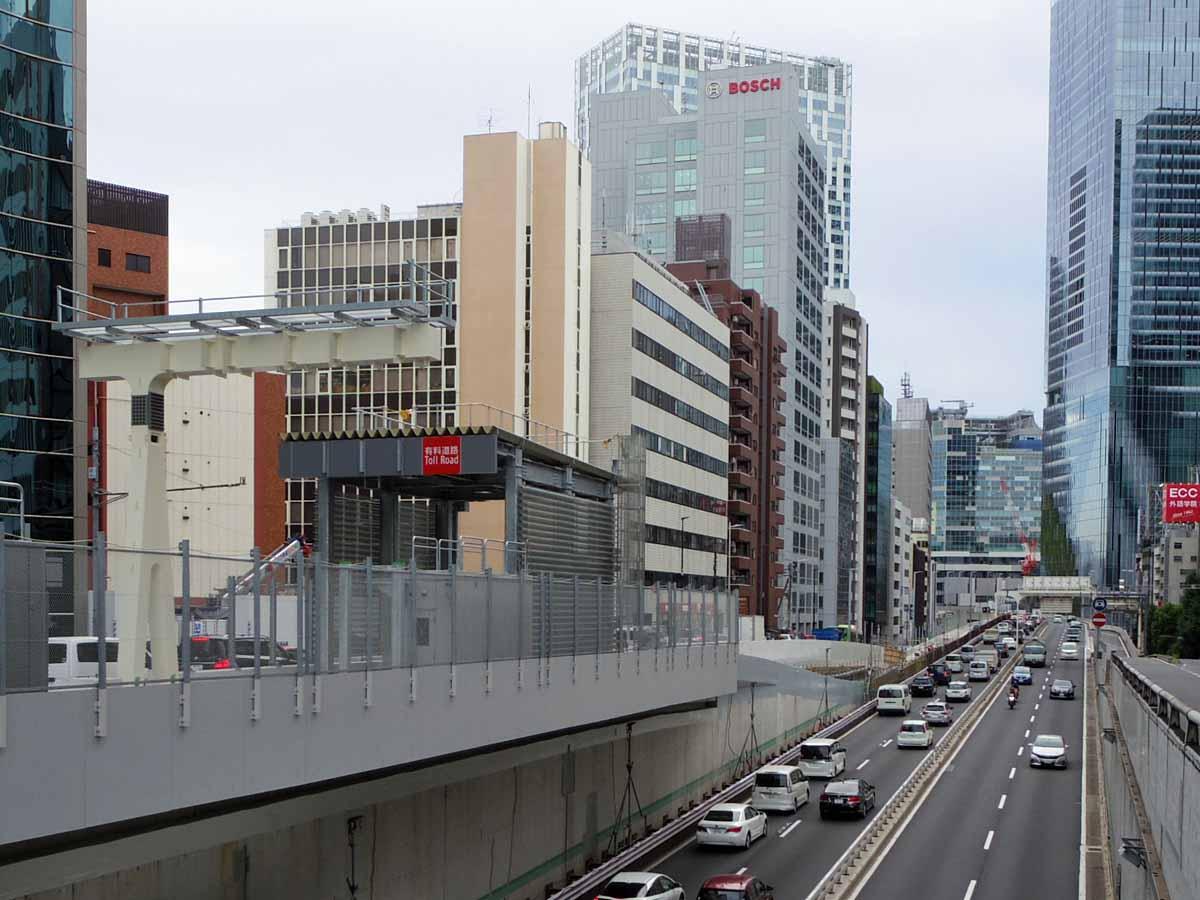 首都高速3号渋谷線（六本木方面から池尻方面を望む）