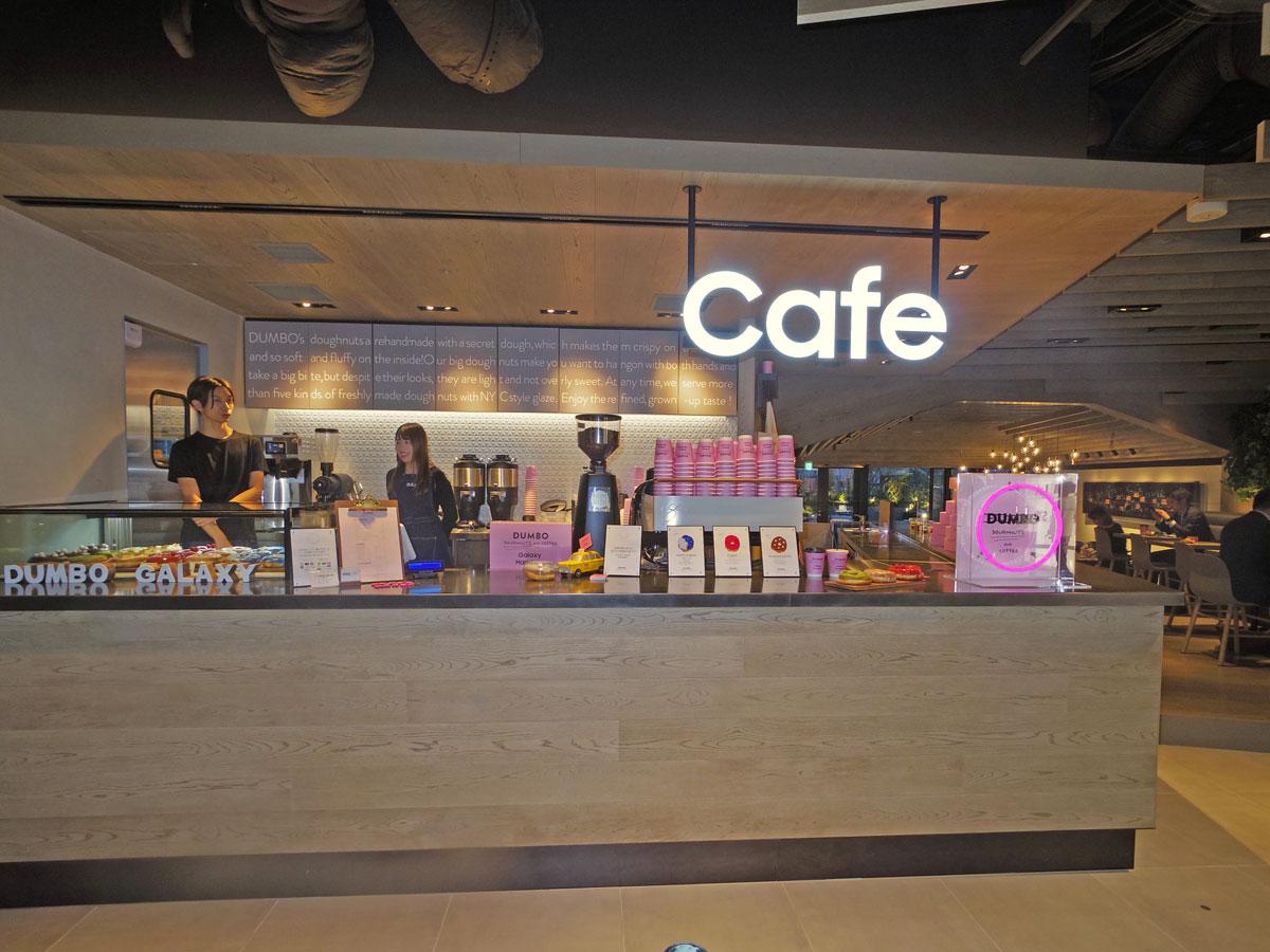 「Galaxy Harajuku」内にオープンしたDUMBO Doughnuts and Coffee