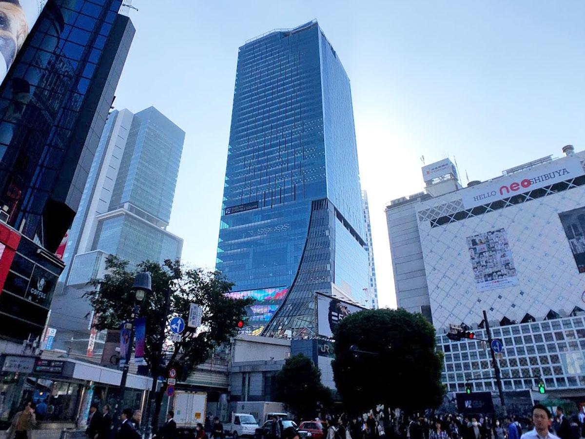 開業から3カ月で延べ600万人以上が来館した渋谷スクランブルスクエア（中央）
