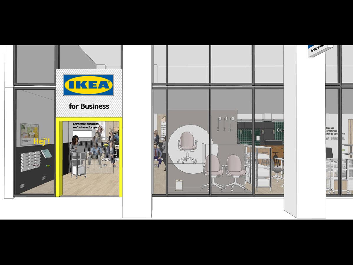 「IKEA for Business」の外観イメージ