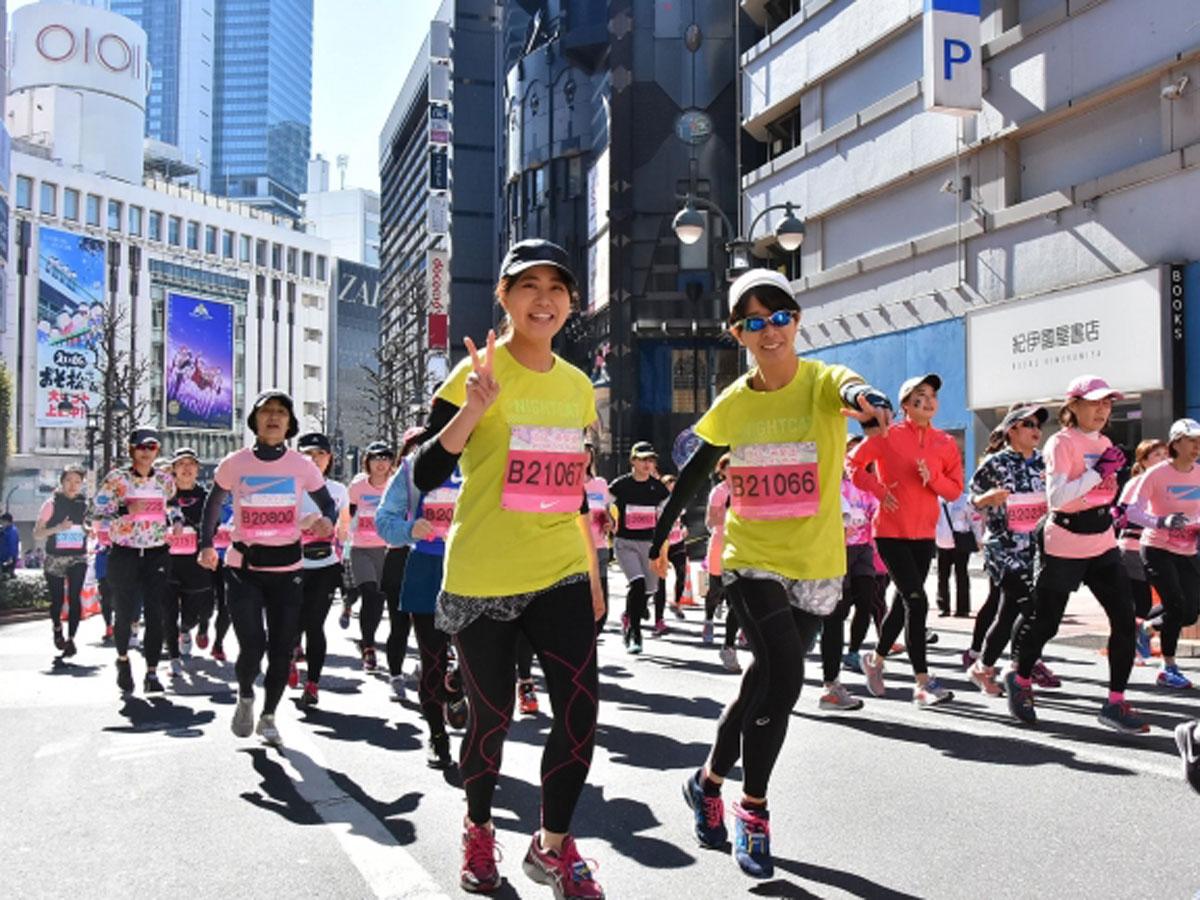 渋谷の街なかや明治神宮内をコースとする「渋谷・表参道ウィメンズラン」（写真は昨年開催時の様子）