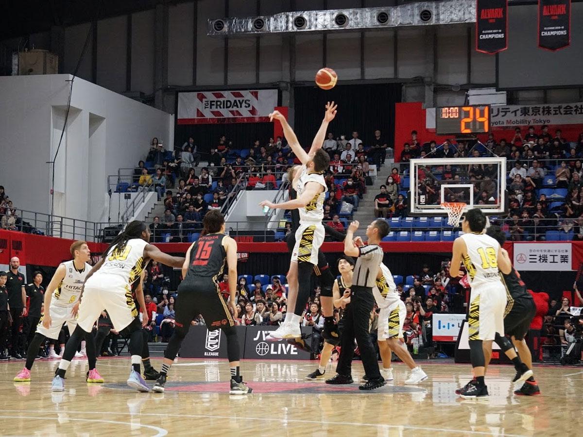 過去に開催されたBリーグの試合より