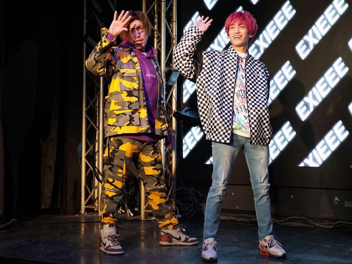 2月に「EXIEEE」の発表を行ったEXIT