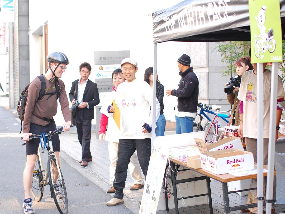 過去に開催した「BIKE to Work」の様子