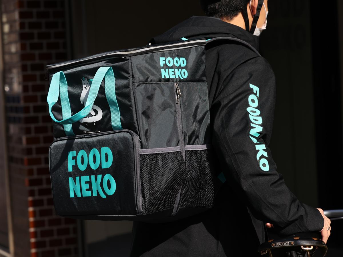 「NEKOSAPO（ネコサポ）」と呼ぶライダーのイメージ