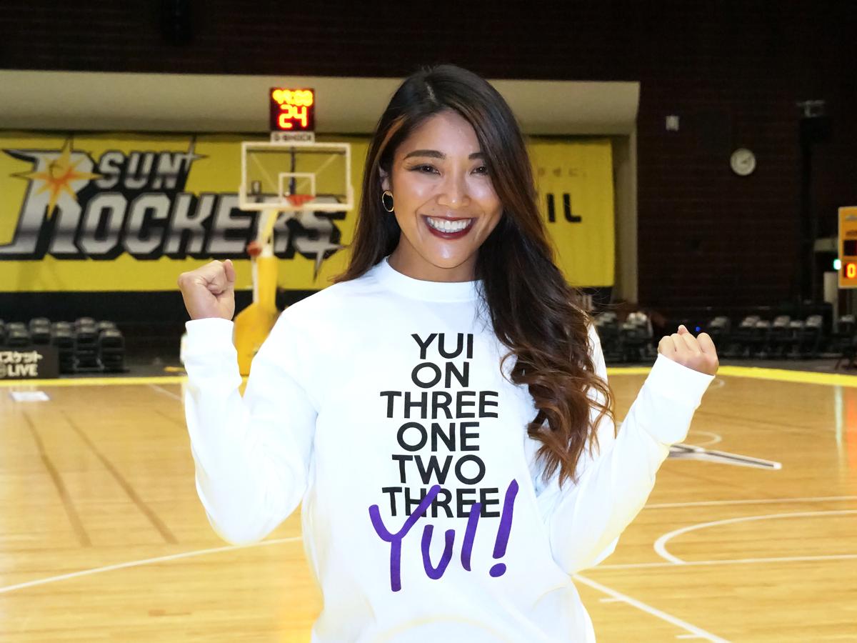 NBAのダンサー合格を「自分以上に周りの人たちが喜んでくれたのがうれしい」と話す小笠原さん