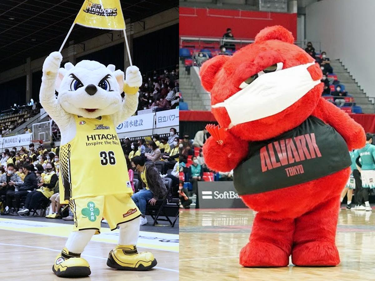 （左から）3位に輝いたSR渋谷・サンディーと5位にランクインしたA東京・ルーク
