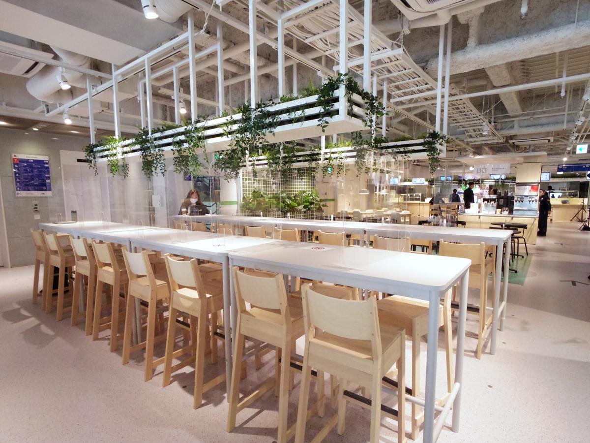 都市型店舗に初出店する「スウェーデンレストラン」フロア