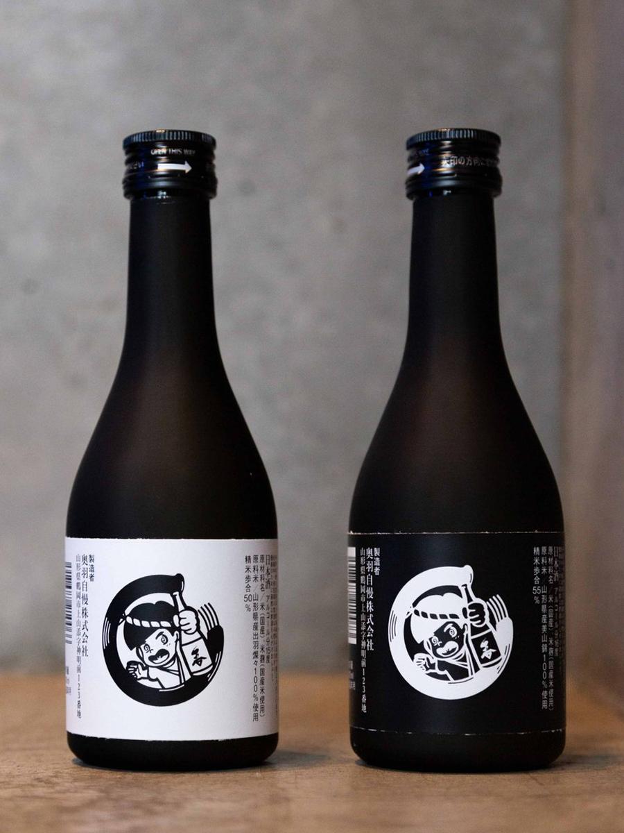 コラボレーションラベルの日本酒