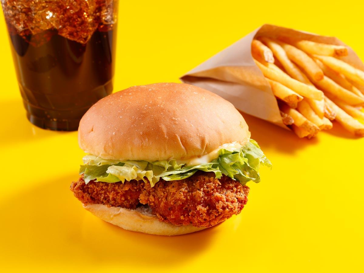 「トリキバーガー」のセットのイメージ