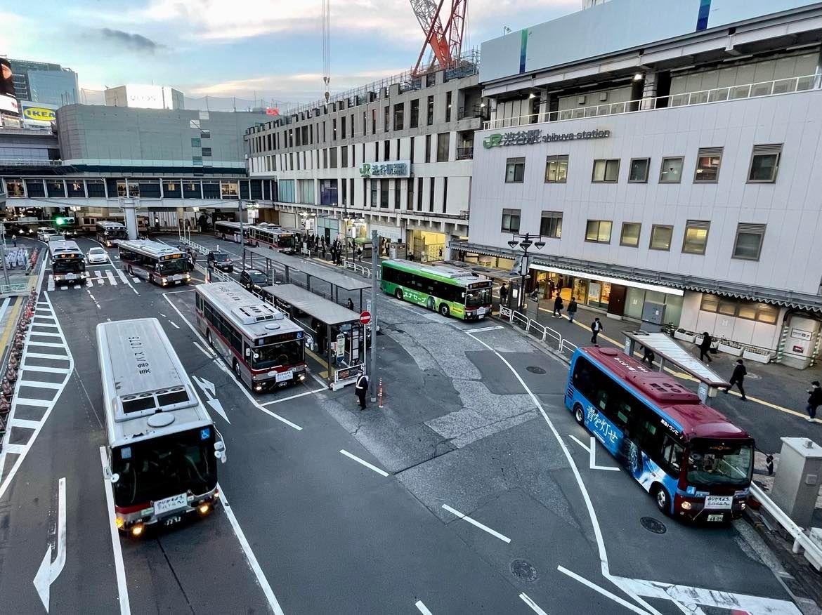 渋谷駅前西口ロータリー