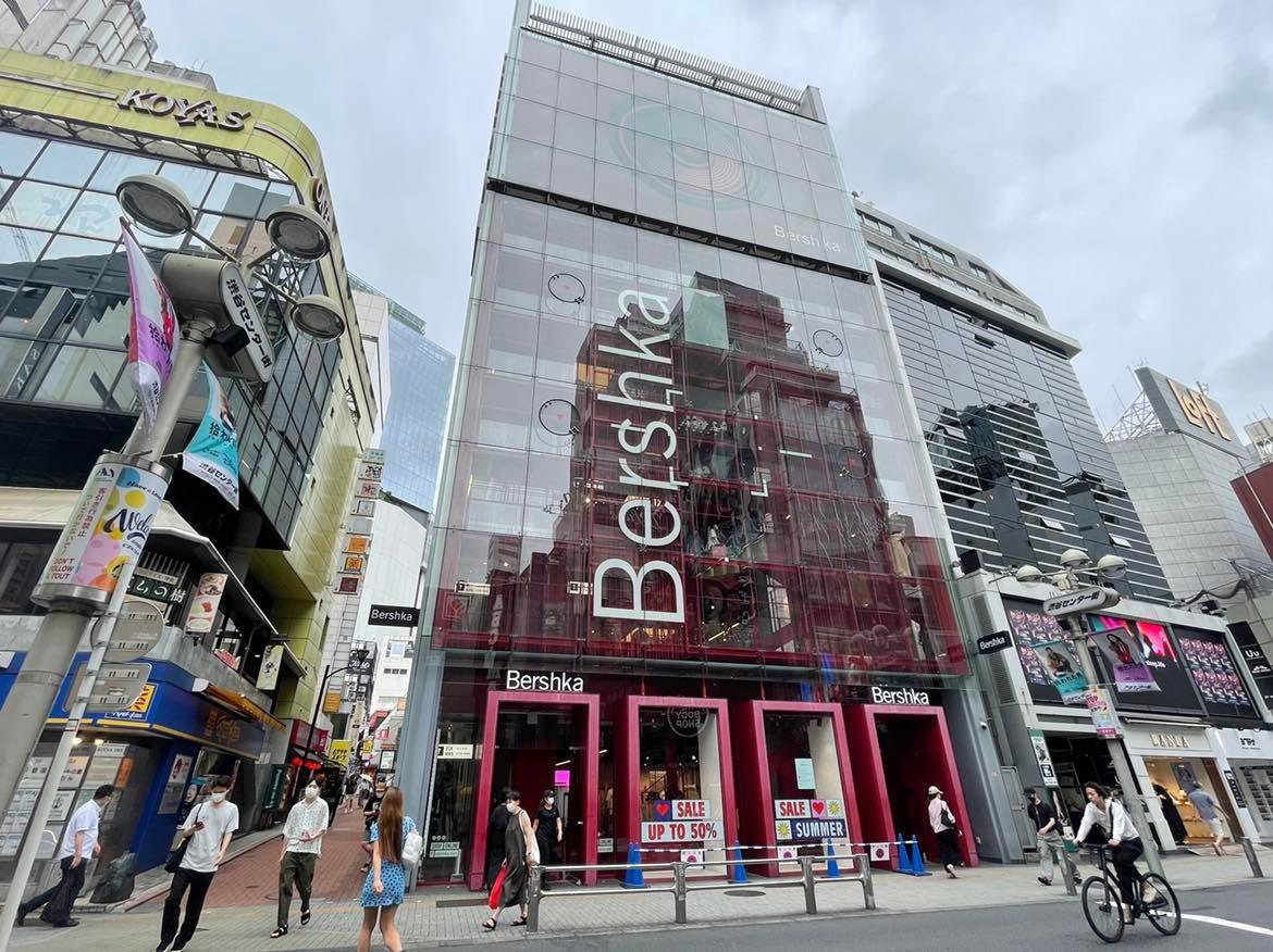 スペイン坂下にある「ベルシュカ渋谷店」外観
