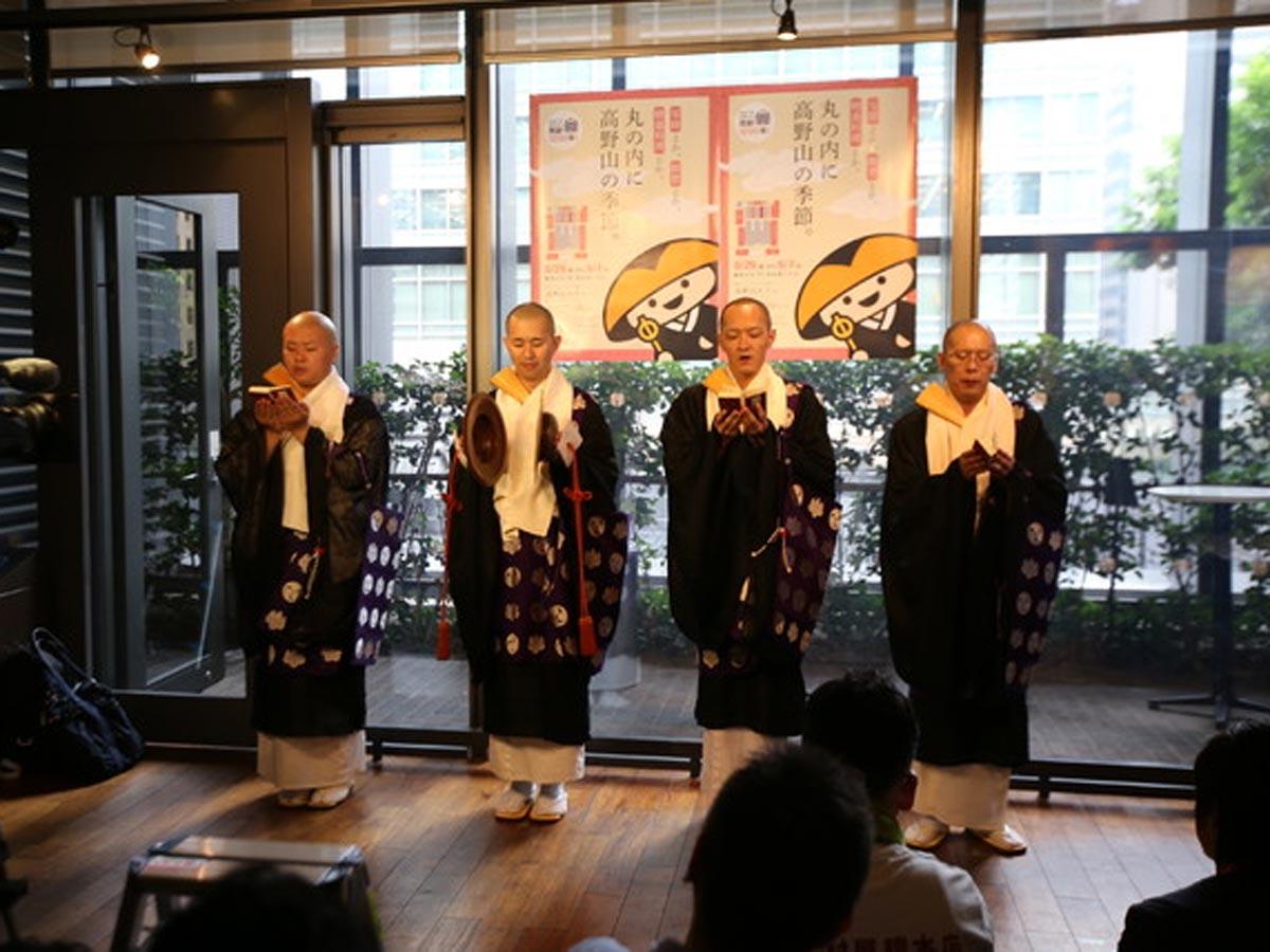法要儀式の際に唱える仏教音楽「声明」のライブイメージ