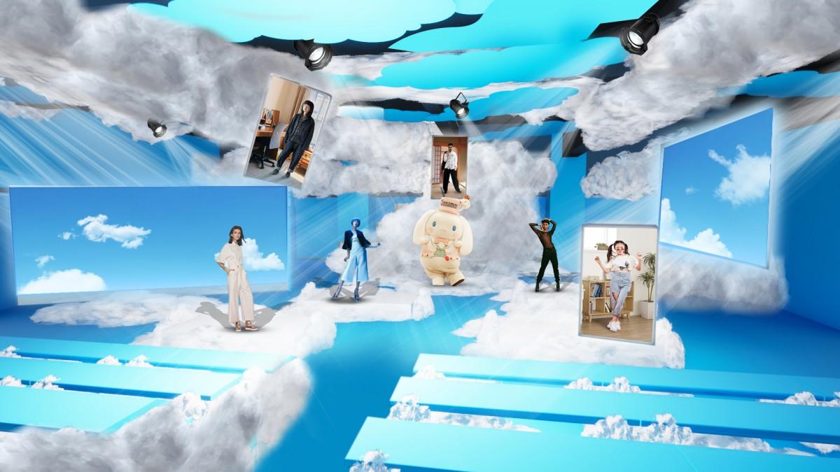 シナモロールらが出演するファッションショー「そらンウェイ」（イメージ）