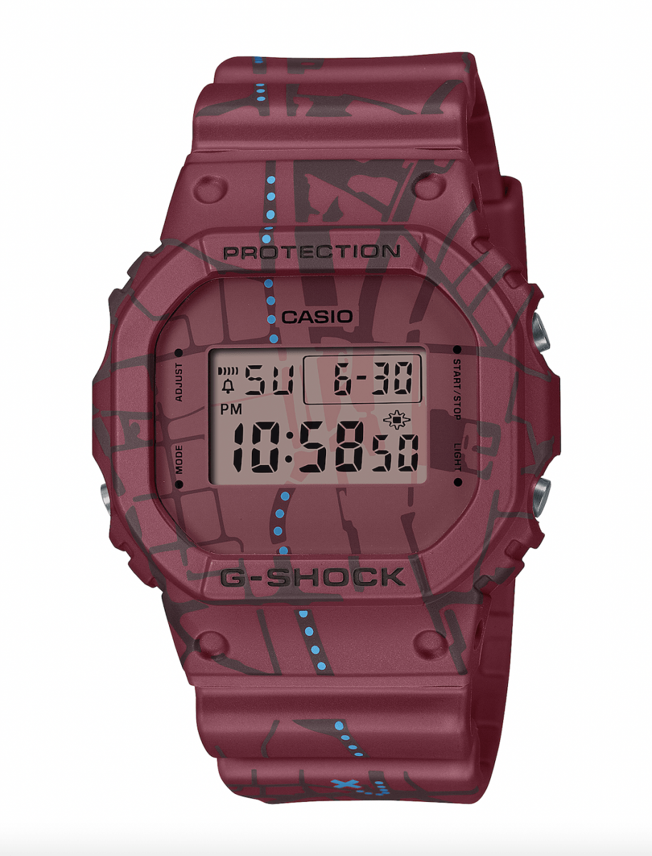DW-5600をベースにした渋谷の「ファッション」がテーマのG-SHOCK