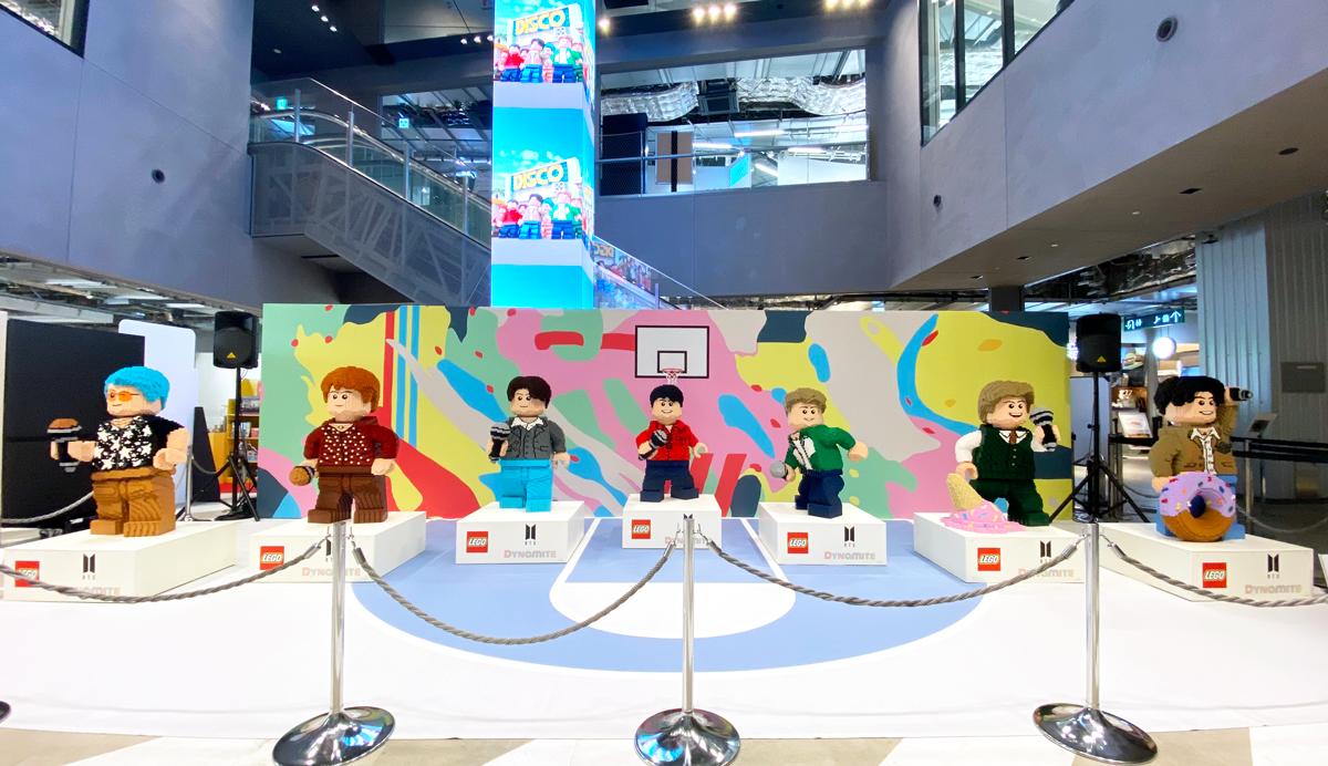 16万ピース以上のレゴブロックで作った「BTS」