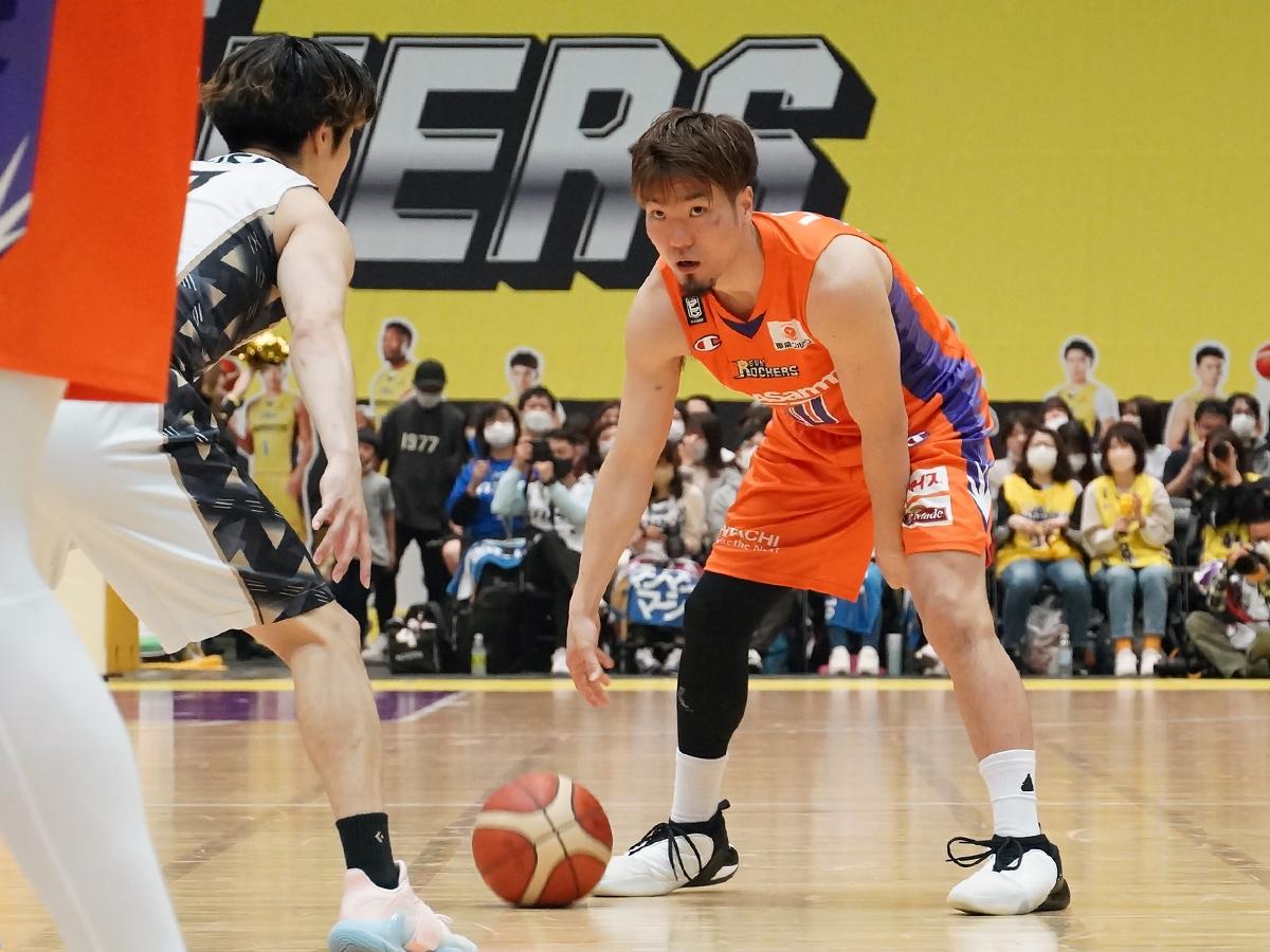 「ガードとして流れをつかめなかった」と振り返った小島元基選手