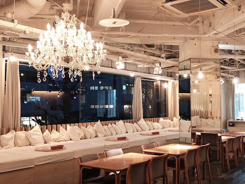 「チャノマ 代官山」店内