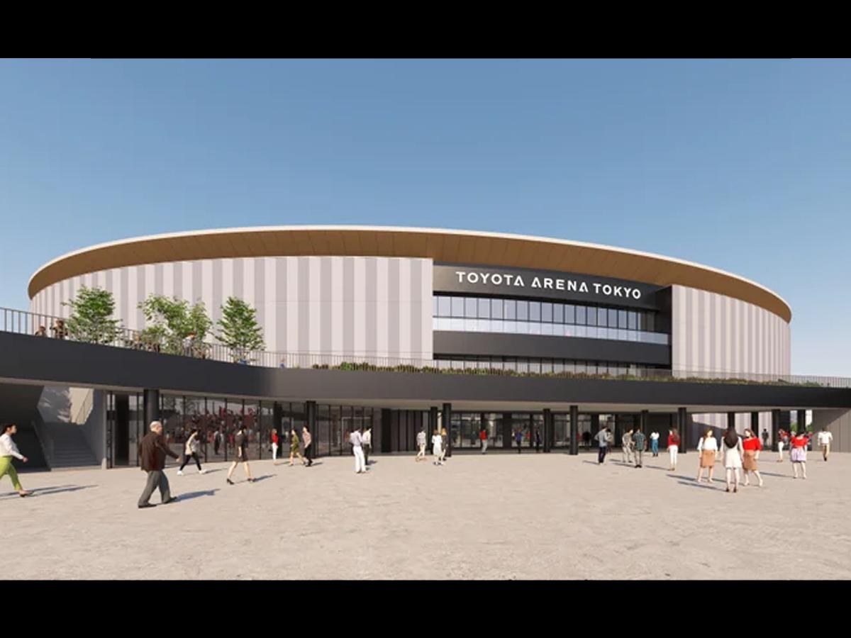 アルバルク東京と共同使用する「TOYOTA ARENA TOKYO」のイメージ
