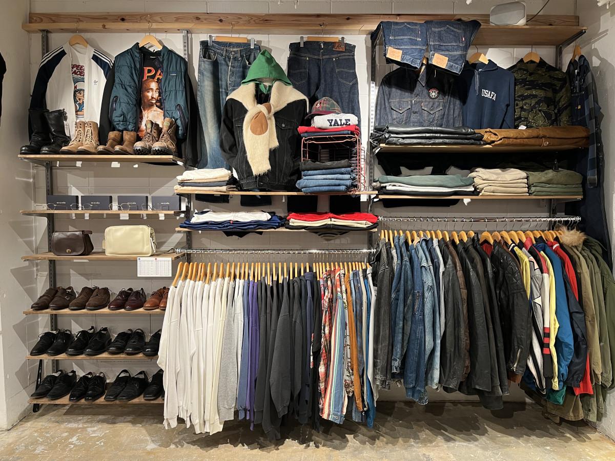 「古着屋ジャム 渋谷店」店内